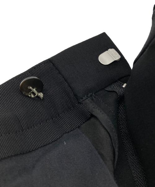 DRAWER（ドゥロワー）Drawer (ドゥロワー) タックパンツ ブラック サイズ:36の古着・服飾アイテム