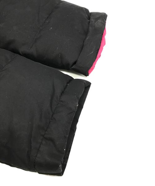 stussy（ステューシー）stussy (ステューシー) 00’Sバイカラーダウンジャケット ブラック×ブルー サイズ:ＸＬの古着・服飾アイテム