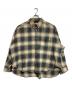 elephant TRIBAL fabrics（エレファントトライバルファブリックス）の古着「GATHER OMBRE CHECK BD SHIRT」｜ベージュ