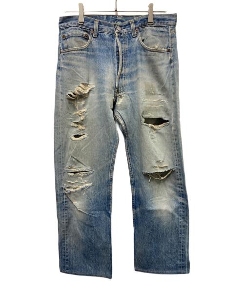 LEVI'S（リーバイス）LEVI'S (リーバイス) 80`S501ダメージデニムパンツ インディゴ サイズ:W34の古着・服飾アイテム