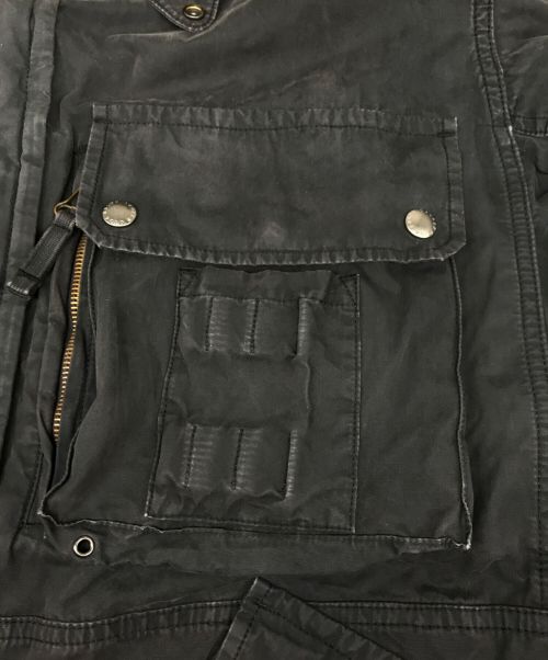 POLO RALPH LAUREN（ポロ・ラルフローレン）POLO RALPH LAUREN (ポロ・ラルフローレン) 90’Sパラシュートジャケット ブラック サイズ:LLの古着・服飾アイテム