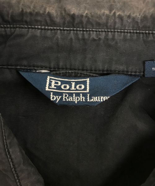 POLO RALPH LAUREN（ポロ・ラルフローレン）POLO RALPH LAUREN (ポロ・ラルフローレン) 90’Sパラシュートジャケット ブラック サイズ:LLの古着・服飾アイテム
