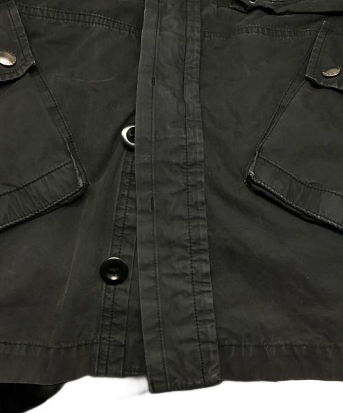 POLO RALPH LAUREN（ポロ・ラルフローレン）POLO RALPH LAUREN (ポロ・ラルフローレン) 90’Sパラシュートジャケット ブラック サイズ:LLの古着・服飾アイテム