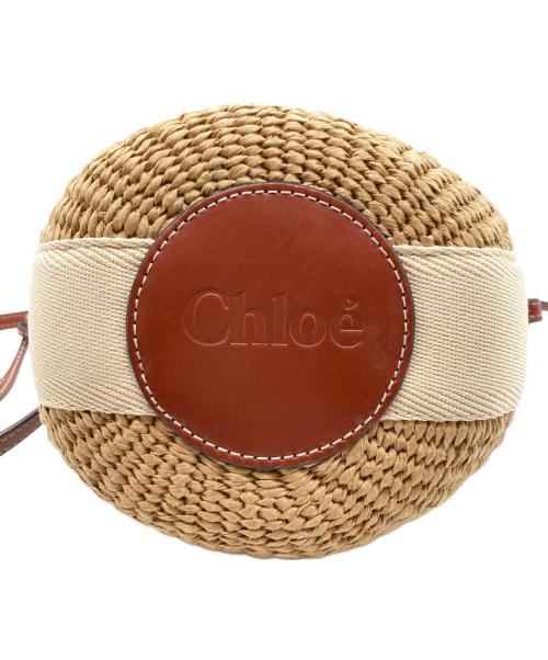 Chloe（クロエ）Chloe (クロエ) Mifuko (ミフコ) woodyスモールバスケット ベージュ サイズ:不明の古着・服飾アイテム