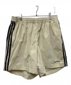 adidas×WALES BONNERアディダス×ウェールズボナー）の古着「Football Shorts」｜ベージュ