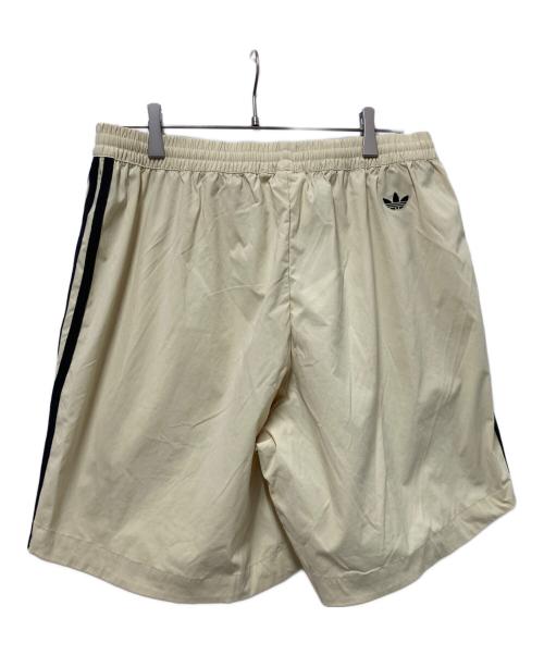 adidas（アディダス）adidas (アディダス) WALES BONNER (ウェールズボナー) Football Shorts ベージュ サイズ:Lの古着・服飾アイテム