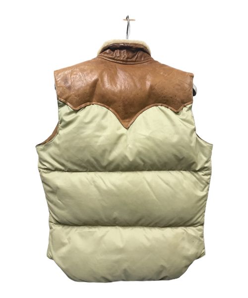 RockyMountainFeatherBed（ロッキーマウンテンフェザーベッド）RockyMountainFeatherBed (ロッキーマウンテンフェザーベッド) グースダウンベスト ブラウン サイズ:7/8の古着・服飾アイテム
