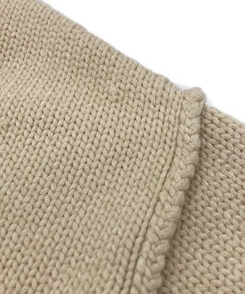 PETER DO（ピーター・ドゥ）peter do (ピーター・ドゥ) タトゥーニット ベージュ サイズ:Sの古着・服飾アイテム