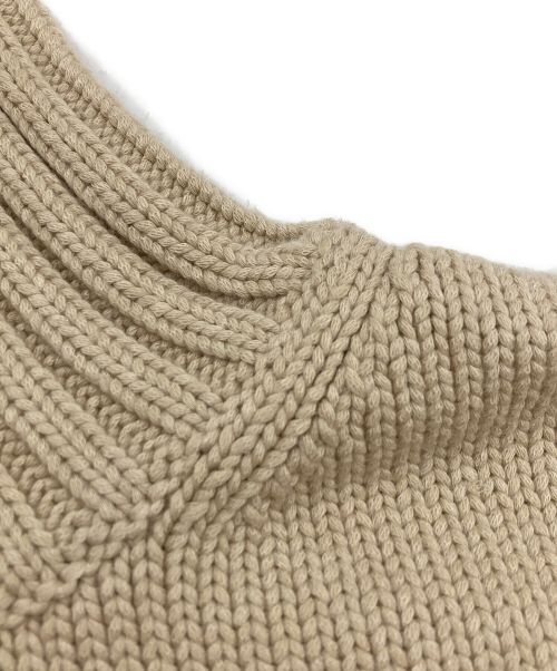 PETER DO（ピーター・ドゥ）peter do (ピーター・ドゥ) タトゥーニット ベージュ サイズ:Sの古着・服飾アイテム