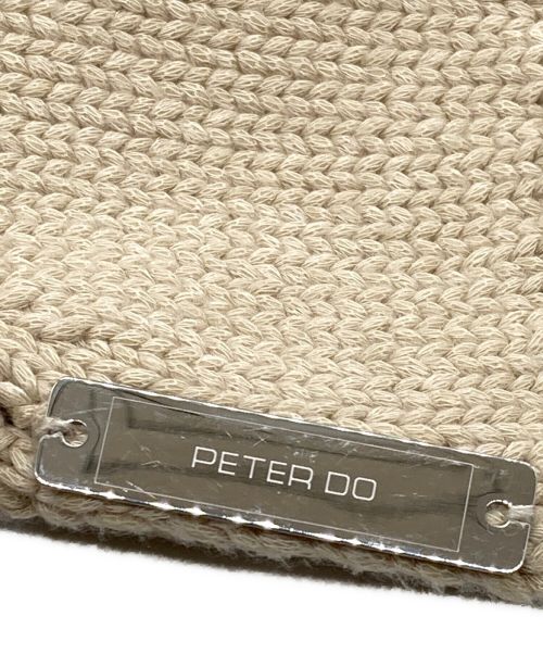 PETER DO（ピーター・ドゥ）peter do (ピーター・ドゥ) タトゥーニット ベージュ サイズ:Sの古着・服飾アイテム