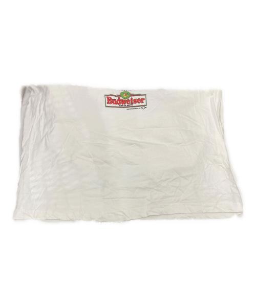 BUDWEISER（バドワイザー）BUDWEISER (バドワイザー) 90`SバドワイザーTEE ホワイト サイズ:XXLの古着・服飾アイテム