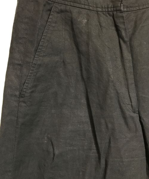 DRIES VAN NOTEN（ドリスヴァンノッテン）DRIES VAN NOTEN (ドリスヴァンノッテン) バギースラックス ブラック サイズ:34の古着・服飾アイテム