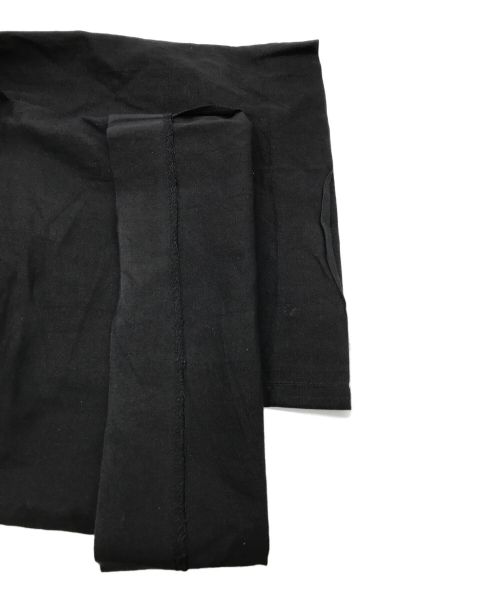 DRIES VAN NOTEN（ドリスヴァンノッテン）DRIES VAN NOTEN (ドリスヴァンノッテン) バギースラックス ブラック サイズ:34の古着・服飾アイテム