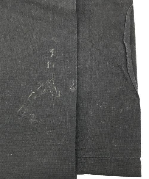 DRIES VAN NOTEN（ドリスヴァンノッテン）DRIES VAN NOTEN (ドリスヴァンノッテン) バギースラックス ブラック サイズ:34の古着・服飾アイテム