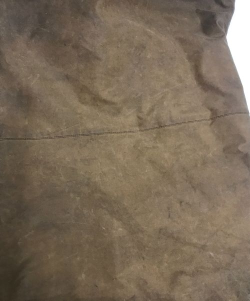 Barbour（バブアー）Barbour (バブアー) 90’SLONGSHOREMAN プルオーバーオイルドコート ブラウン サイズ:MEDIUMの古着・服飾アイテム