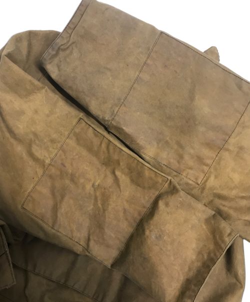 Barbour（バブアー）Barbour (バブアー) 90’SLONGSHOREMAN プルオーバーオイルドコート ブラウン サイズ:MEDIUMの古着・服飾アイテム