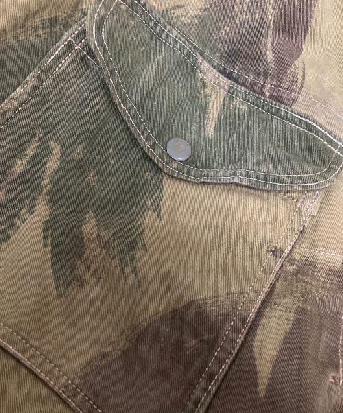 British Army（イギリス軍）British Army (ブリティッシュ アーミー) 60’SDenison smock ブラッシュストロークカモジャケット オリーブ サイズ:2の古着・服飾アイテム