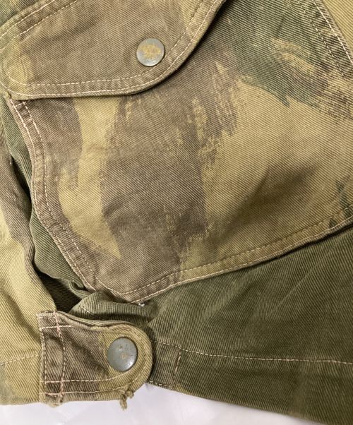 British Army（イギリス軍）British Army (ブリティッシュ アーミー) 60’SDenison smock ブラッシュストロークカモジャケット オリーブ サイズ:2の古着・服飾アイテム