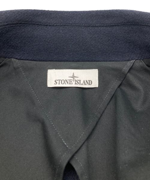 STONE ISLAND（ストーンアイランド）STONE ISLAND (ストーンアイランド) RIGHE REFLECTIVE P COAT ネイビー サイズ:Mの古着・服飾アイテム
