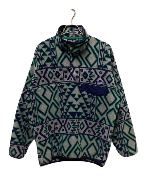 Patagonia（パタゴニア）Patagonia (パタゴニア) ネイティブ柄シンチラスナップT グレー サイズ:Sの古着・服飾アイテム
