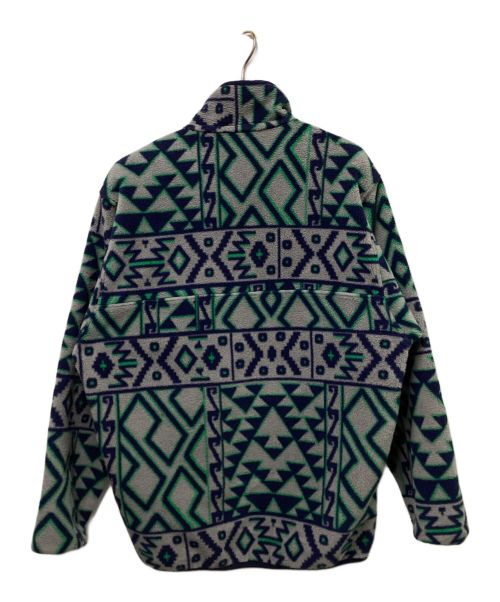 Patagonia（パタゴニア）Patagonia (パタゴニア) ネイティブ柄シンチラスナップT グレー サイズ:Sの古着・服飾アイテム