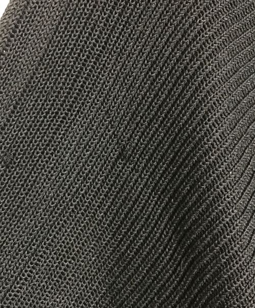 CLESSTE（クレスト）CLESSTE (クレスト) OVERSIZED DRIVERS KNIT ブラック サイズ:Fの古着・服飾アイテム