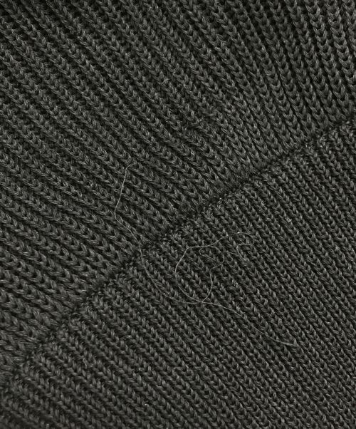 CLESSTE（クレスト）CLESSTE (クレスト) OVERSIZED DRIVERS KNIT ブラック サイズ:Fの古着・服飾アイテム