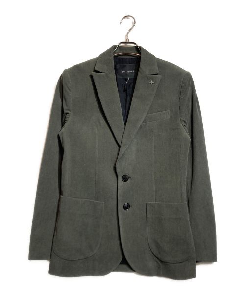 1piu1uguale3（ウノピュウノウグァーレトレ）1piu1uguale3 (ウノピュウノウグァーレトレ) Dandy JKTテーラードジャケット グリーン サイズ:V 未使用品の古着・服飾アイテム