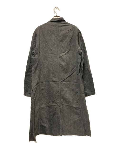 USED（ユーズド）USED (ユーズド) ブラックシャンブレーコート ブラック サイズ:不明の古着・服飾アイテム