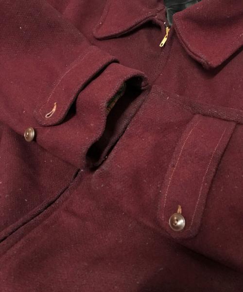 niagara（ナイアガラ）niagara (ナイアガラ) 50`sウールスポーツジャケット バーガンディー サイズ:不明の古着・服飾アイテム