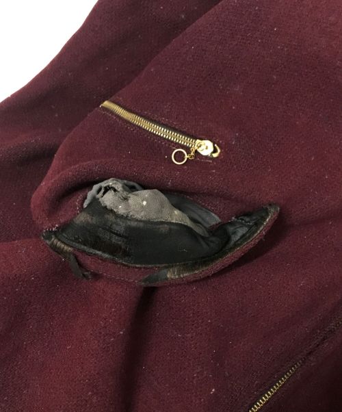 niagara（ナイアガラ）niagara (ナイアガラ) 50`sウールスポーツジャケット バーガンディー サイズ:不明の古着・服飾アイテム