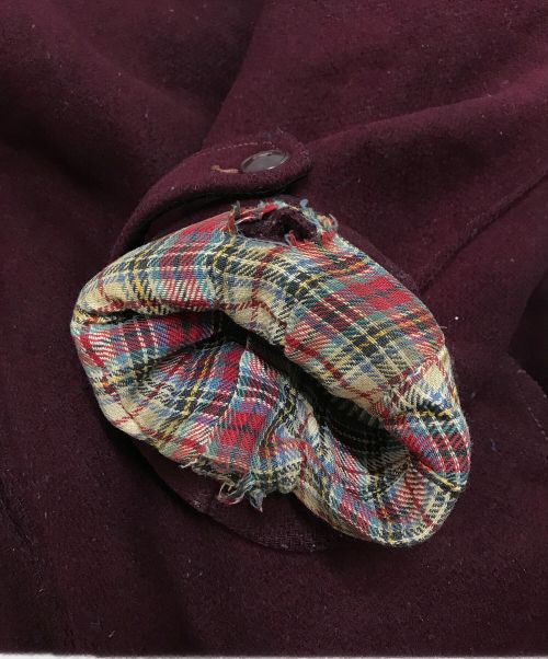 niagara（ナイアガラ）niagara (ナイアガラ) 50`sウールスポーツジャケット バーガンディー サイズ:不明の古着・服飾アイテム