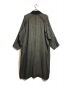 B Yohji Yamamoto (ビーヨウジヤマモト) ギャバジン切替カットオフツイードコート ブラック×グレー サイズ:2：55000円
