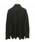 VERSACE JEANS COUTURE (ヴェルサーチ ジーンズクチュール) ハーフジップニット ブラック サイズ:XL：9000円