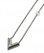 LOUIS VUITTONルイ ヴィトン）の古着「エッセンシャルVネックレス」｜シルバー