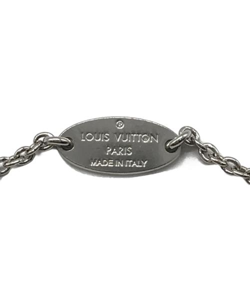 LOUIS VUITTON（ルイ ヴィトン）LOUIS VUITTON (ルイ ヴィトン) エッセンシャルVネックレス シルバーの古着・服飾アイテム