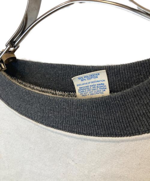 DISNEY（ディズニー）DISNEY (ディズニー) Mickeyヴィンテージスウェット ホワイト×ブラック サイズ:Lの古着・服飾アイテム