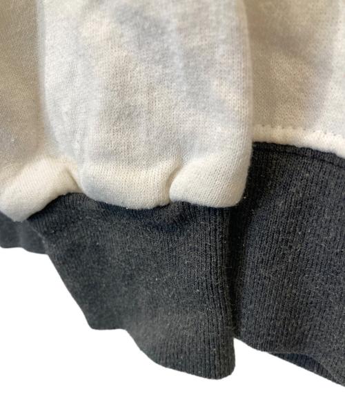 DISNEY（ディズニー）DISNEY (ディズニー) Mickeyヴィンテージスウェット ホワイト×ブラック サイズ:Lの古着・服飾アイテム