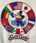 中古・古着 DISNEY (ディズニー) Mickeyヴィンテージスウェット ホワイト×ブラック サイズ:L：7000円