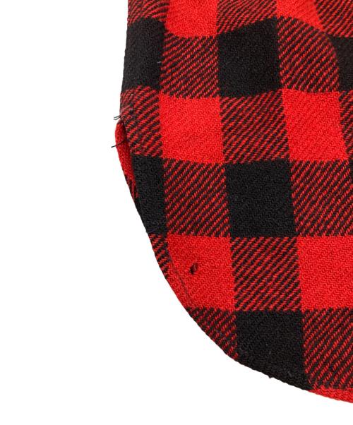 UTICA（ウティカ）UTICA (ウティカ) 40-50`Sバッファローチェックシャツ レッド サイズ:不明の古着・服飾アイテム