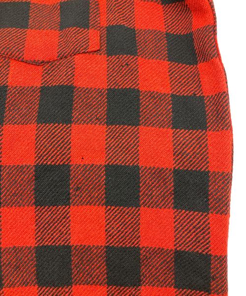 UTICA（ウティカ）UTICA (ウティカ) 40-50`Sバッファローチェックシャツ レッド サイズ:不明の古着・服飾アイテム