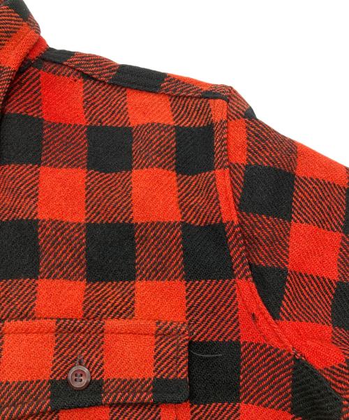 UTICA（ウティカ）UTICA (ウティカ) 40-50`Sバッファローチェックシャツ レッド サイズ:不明の古着・服飾アイテム