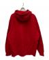 SUPREME (シュプリーム) KAWS (カウズ) KAWS Chalk Logo Hooded Sweatshirt レッド サイズ:XXLarge：19000円
