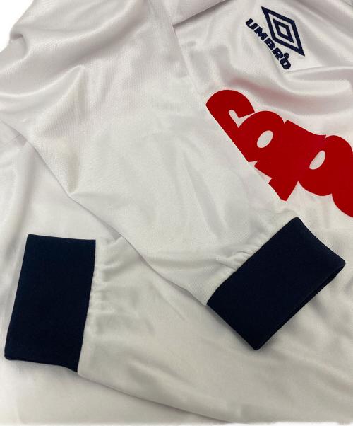 UMBRO（アンブロ）UMBRO (アンブロ) SEDAN ALL-PURPOSE (セダンオールパーパス) Game Shirt ホワイト サイズ:Mの古着・服飾アイテム