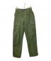 MILITARY（ミリタリー）の古着「50s初期型ベイカーパンツ」｜オリーブ
