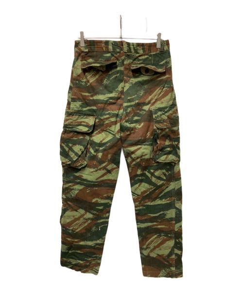 French Army（フランス軍）French Army (フレンチアーミー) リザードカモM-47カーゴパンツ オリーブ サイズ:35の古着・服飾アイテム