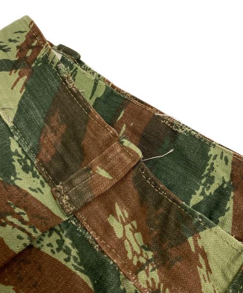 French Army（フランス軍）French Army (フレンチアーミー) リザードカモM-47カーゴパンツ オリーブ サイズ:35の古着・服飾アイテム