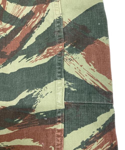 French Army（フランス軍）French Army (フレンチアーミー) リザードカモM-47カーゴパンツ オリーブ サイズ:35の古着・服飾アイテム