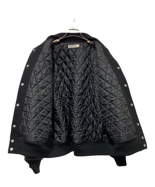 COOTIE PRODUCTIONS（クーティープロダクツ）COOTIE PRODUCTIONS (クーティープロダクツ) Wool Melton Error Fit Stadium Jacket ブラック サイズ:SMALLの古着・服飾アイテム