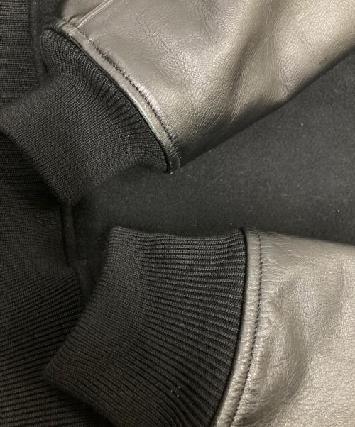 COOTIE PRODUCTIONS（クーティープロダクツ）COOTIE PRODUCTIONS (クーティープロダクツ) Wool Melton Error Fit Stadium Jacket ブラック サイズ:SMALLの古着・服飾アイテム